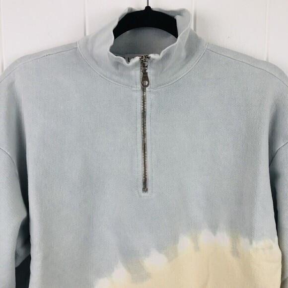 Anthropologie Lacausa Womens Cosmo 3/4 Zip Up Small - Picture 6 of 16